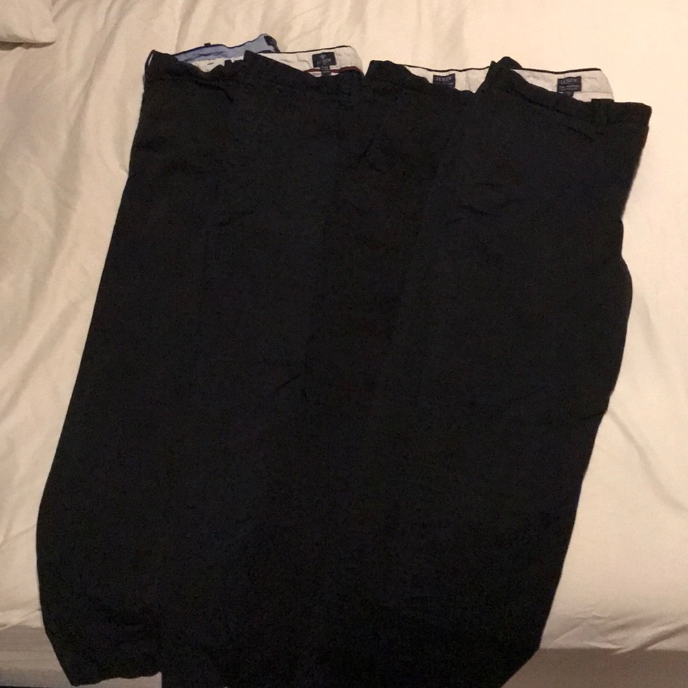 4 Pair J Crew Chinos - 36x32